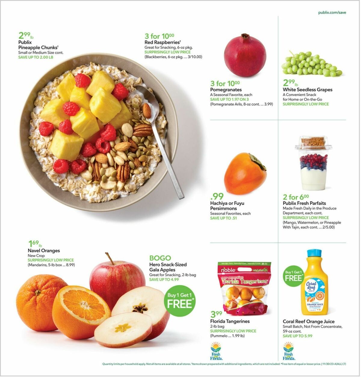 Publix Weekly Ad from November 29