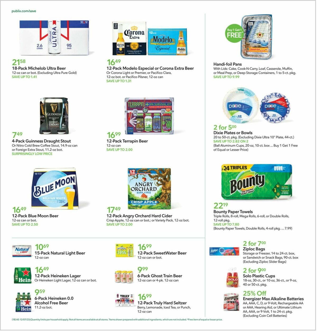 Publix Weekly Ad from December 6