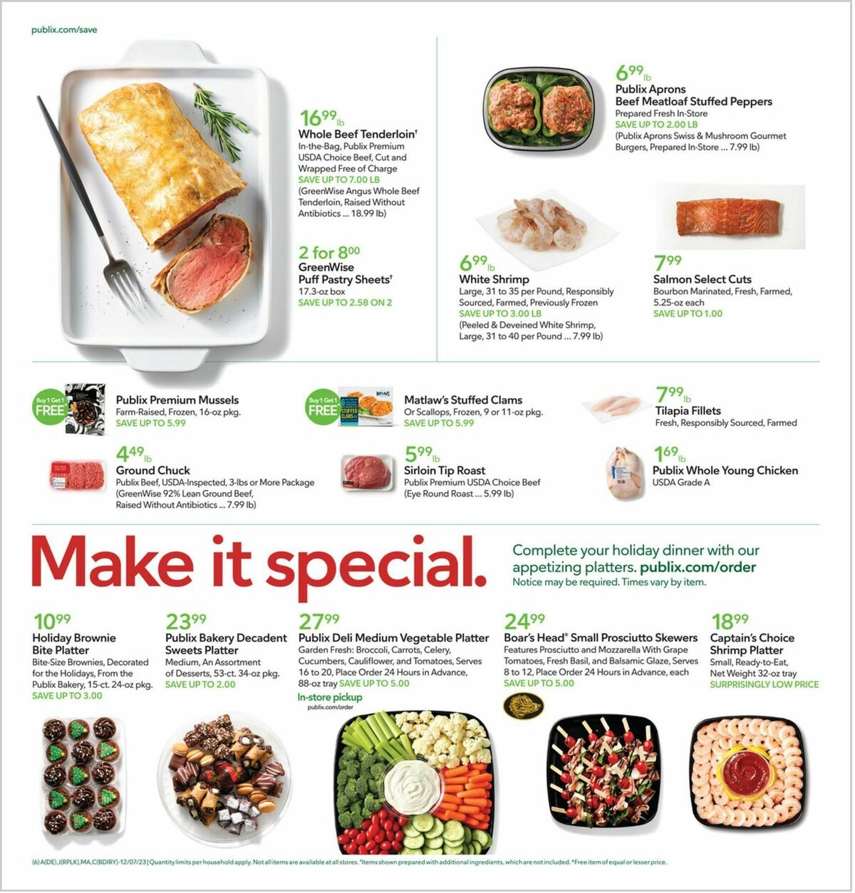 Publix Weekly Ad from December 6