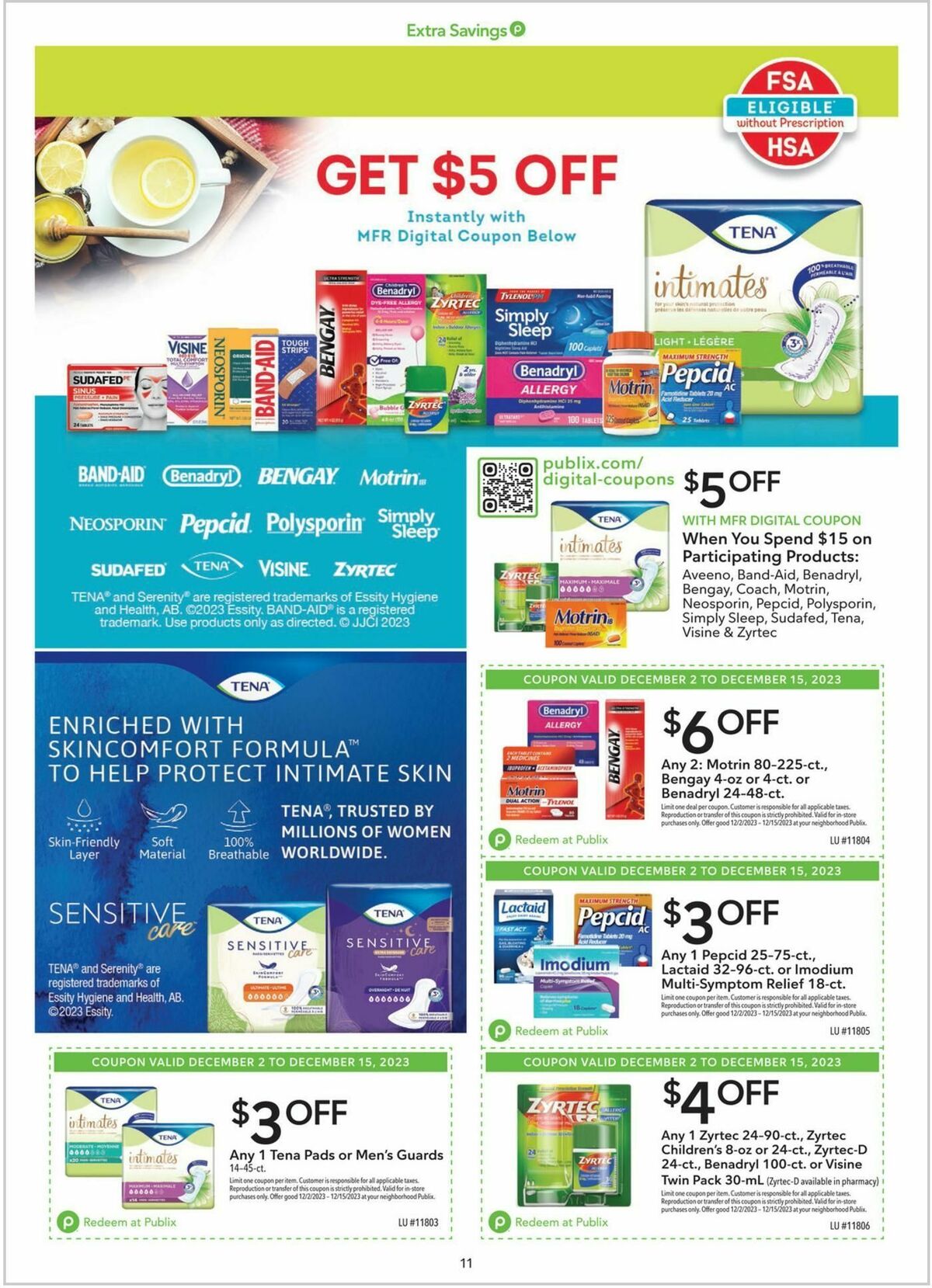 Publix Extra Savings Weekly Ad from December 2