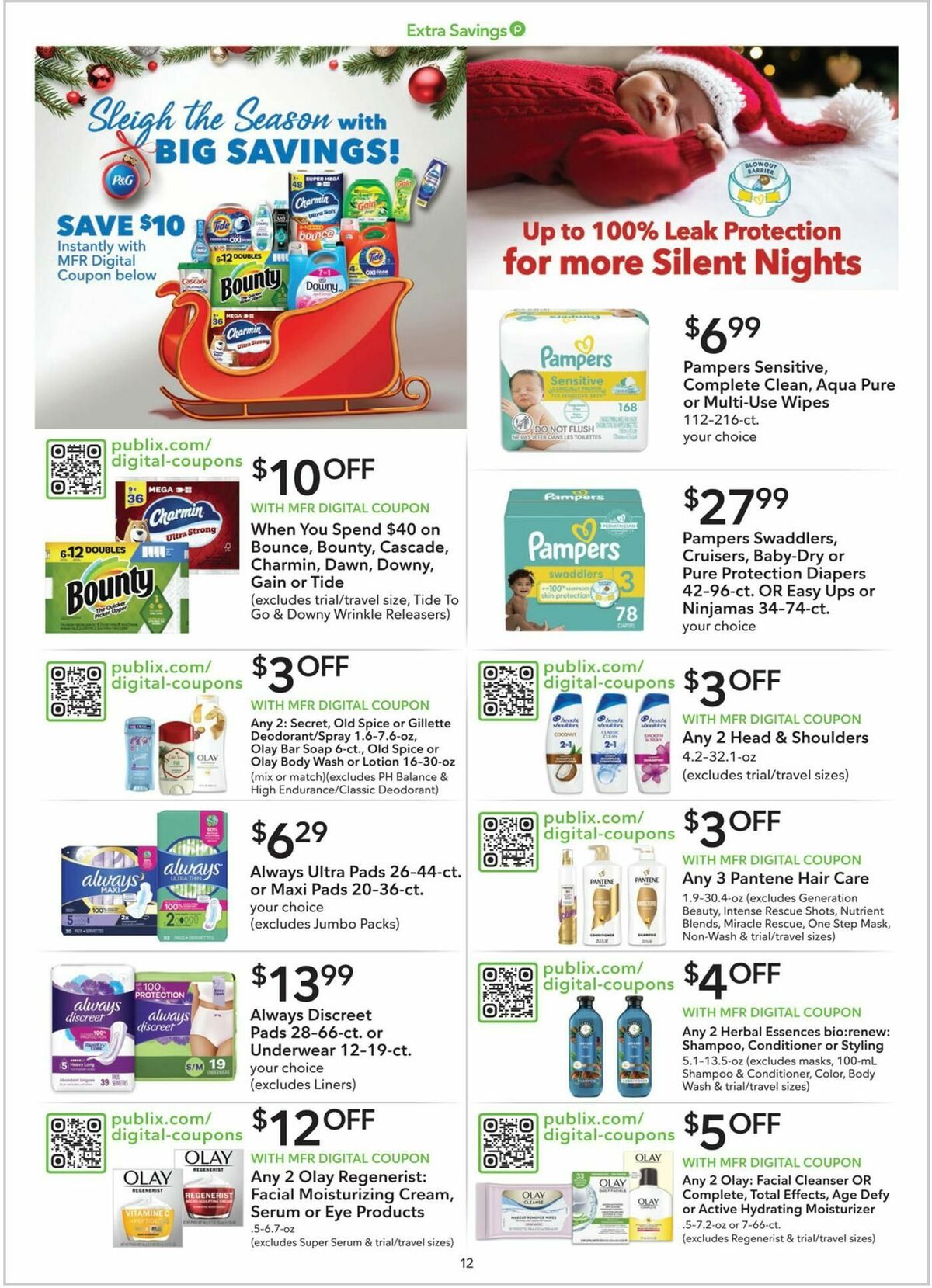 Publix Extra Savings Weekly Ad from December 2