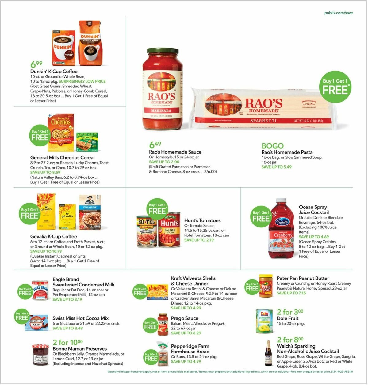 Publix Weekly Ad from December 13