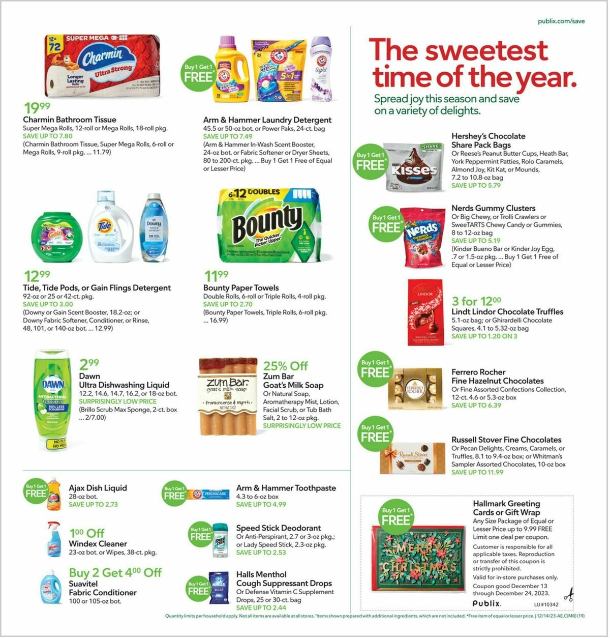 Publix Weekly Ad from December 13