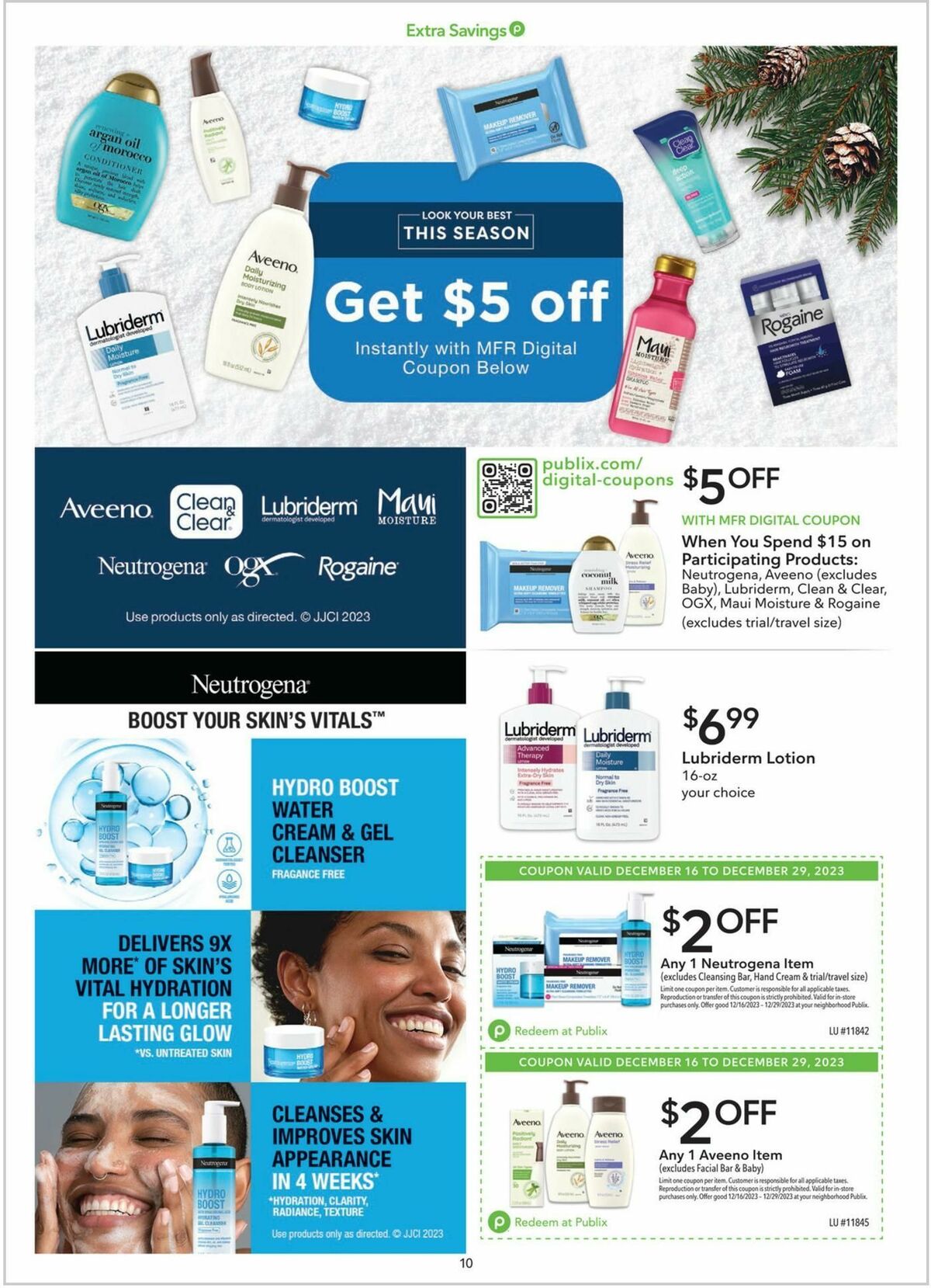 Publix Extra Savings Weekly Ad from December 16