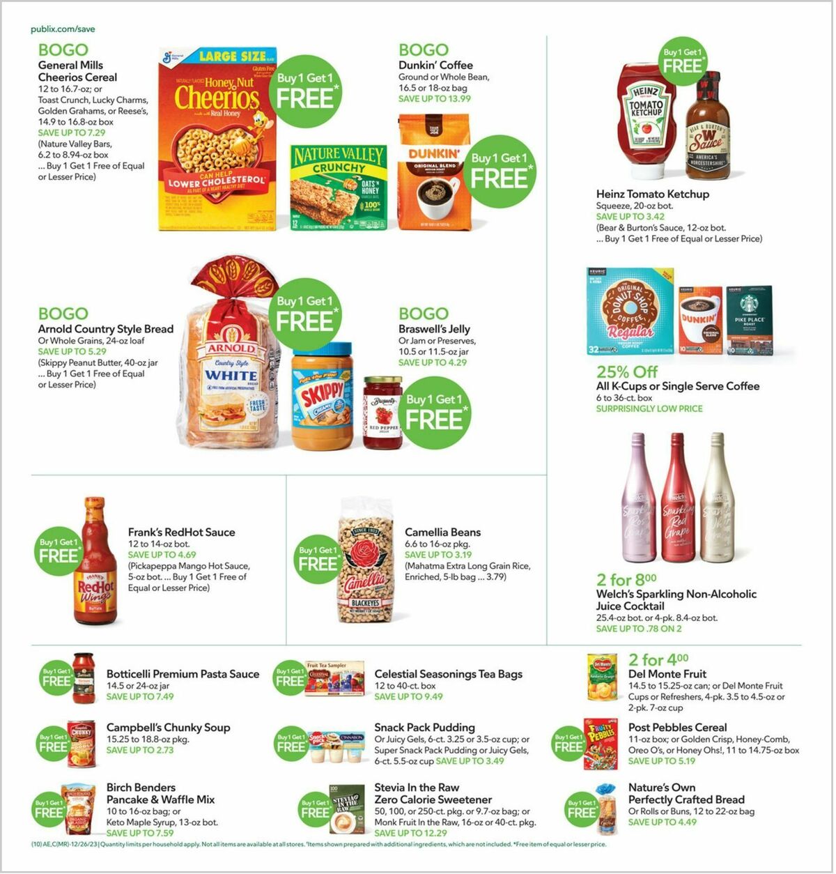 Publix Weekly Ad from December 26