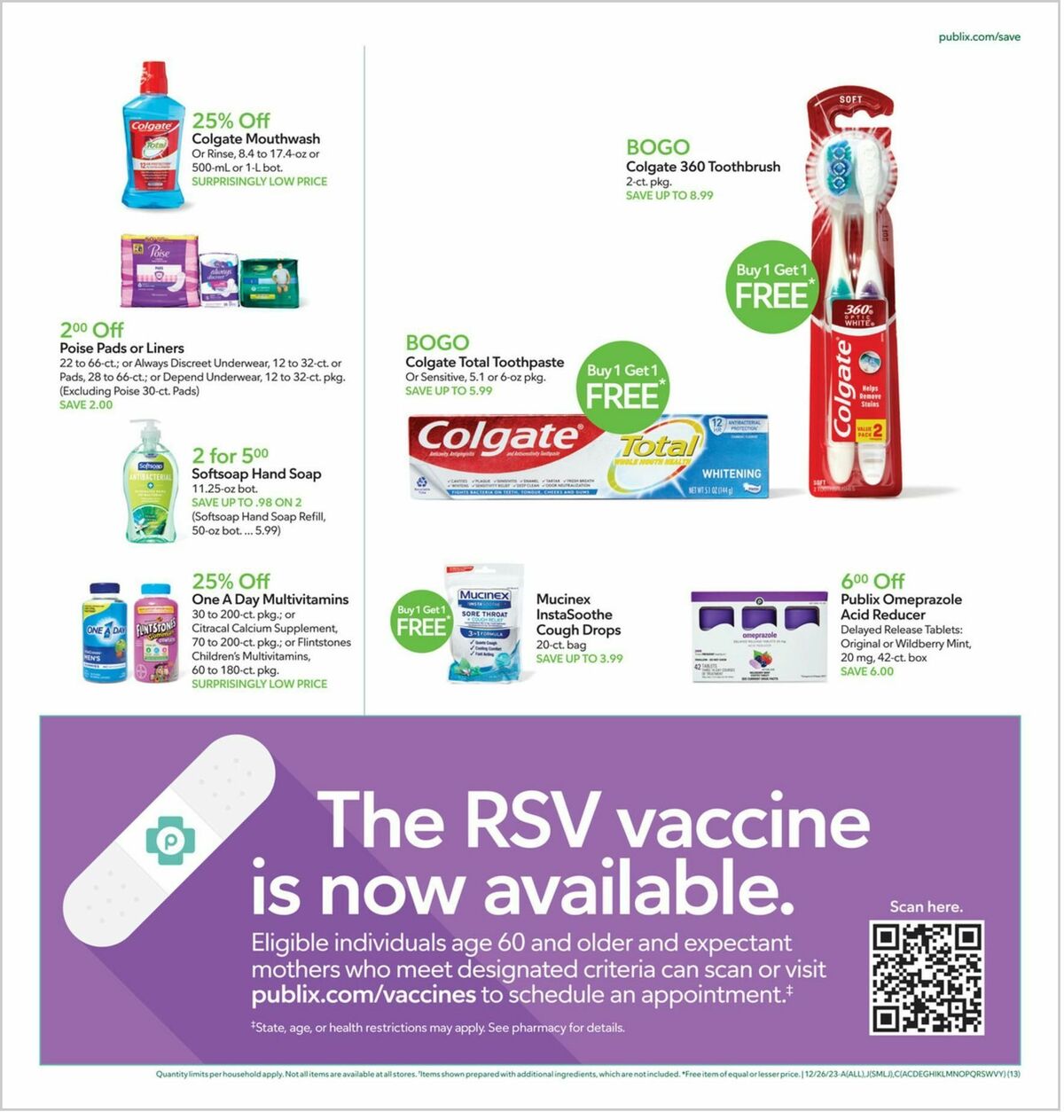 Publix Weekly Ad from December 26