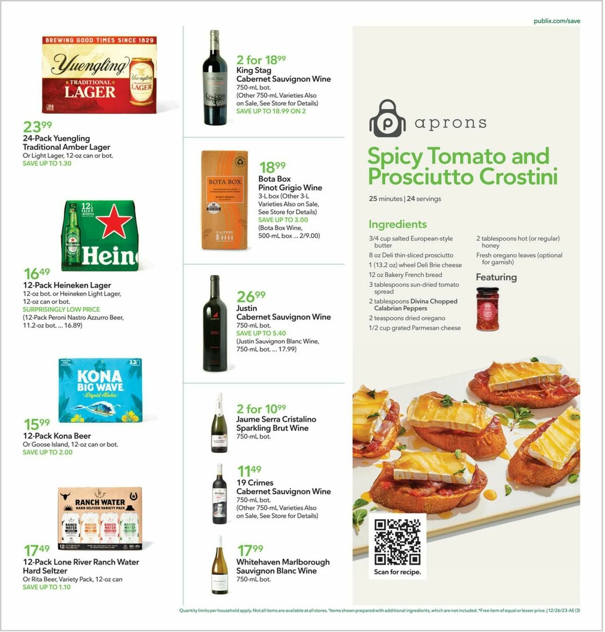 Publix Weekly Ad from December 26