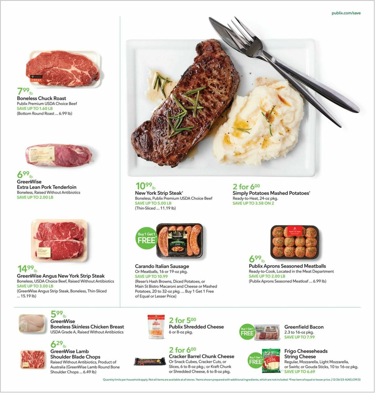 Publix Weekly Ad from December 26