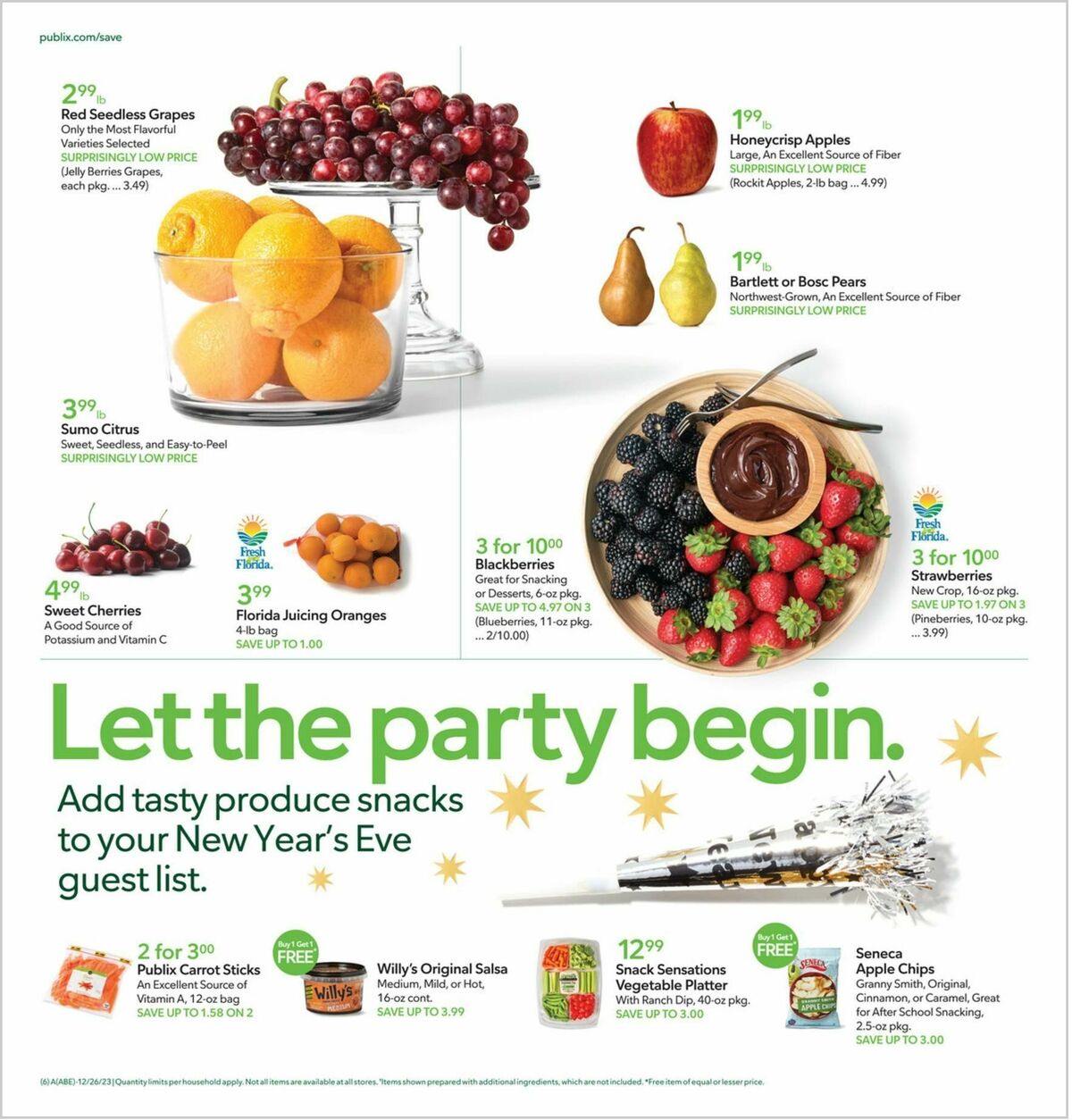 Publix Weekly Ad from December 26