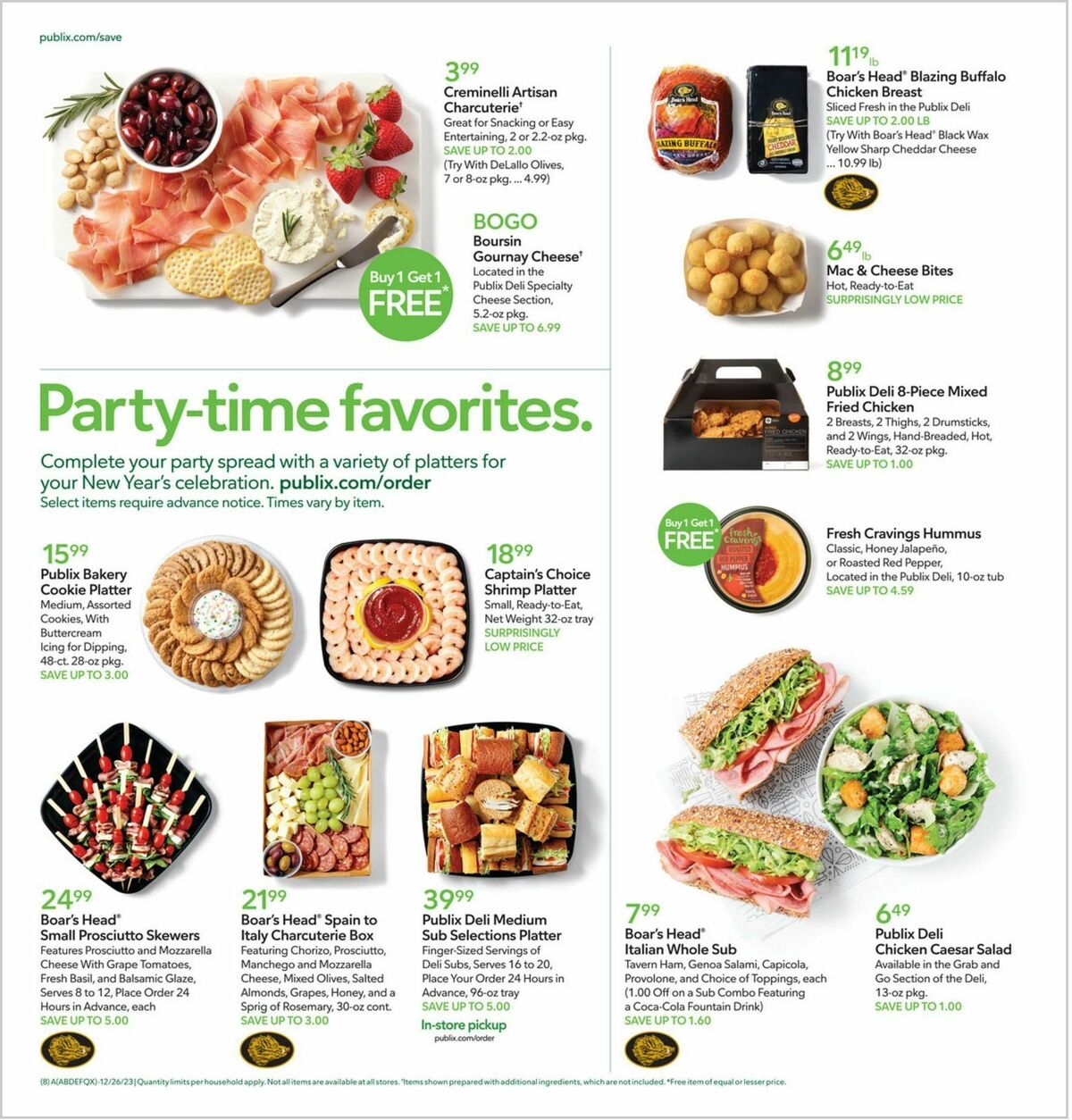 Publix Weekly Ad from December 26