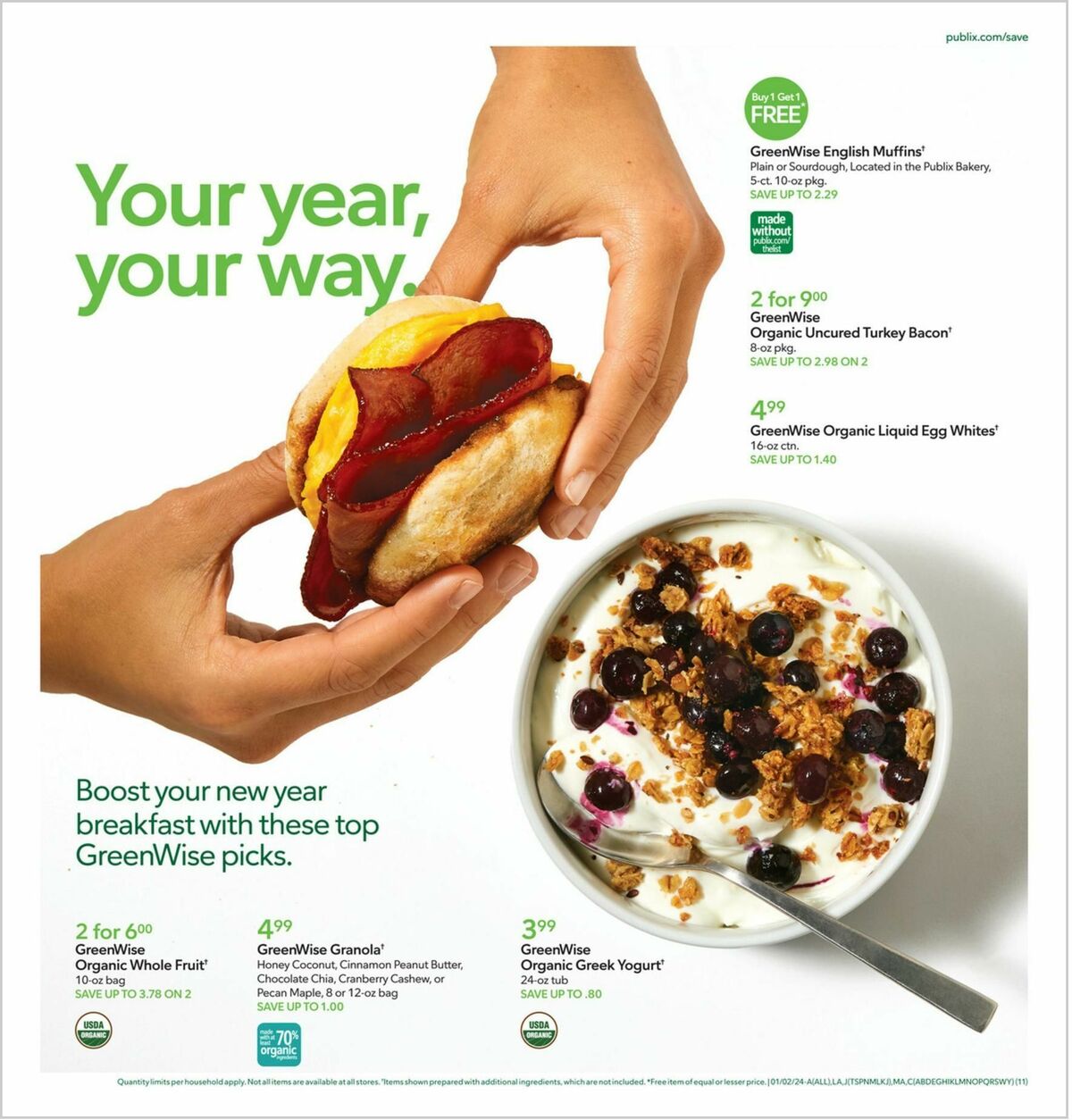 Publix Weekly Ad from January 2