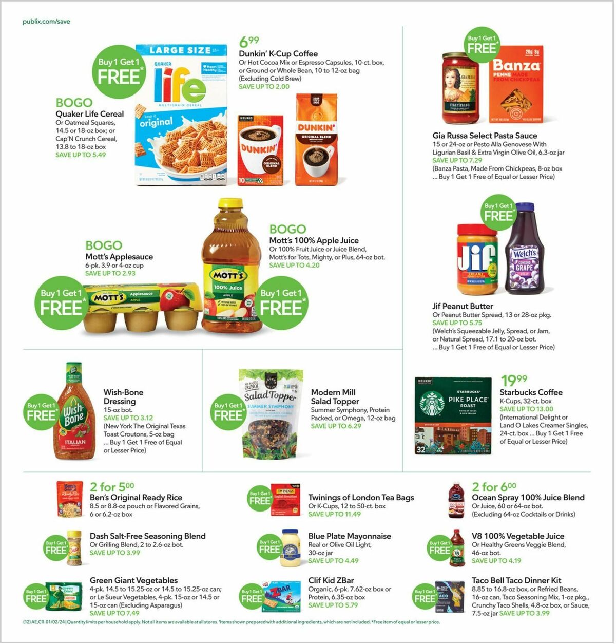 Publix Weekly Ad from January 2