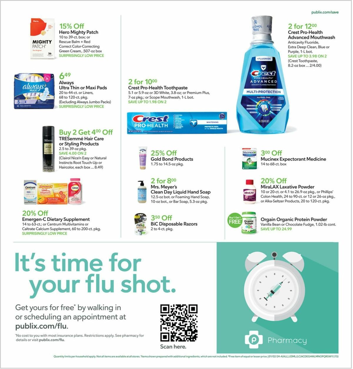 Publix Weekly Ad from January 2