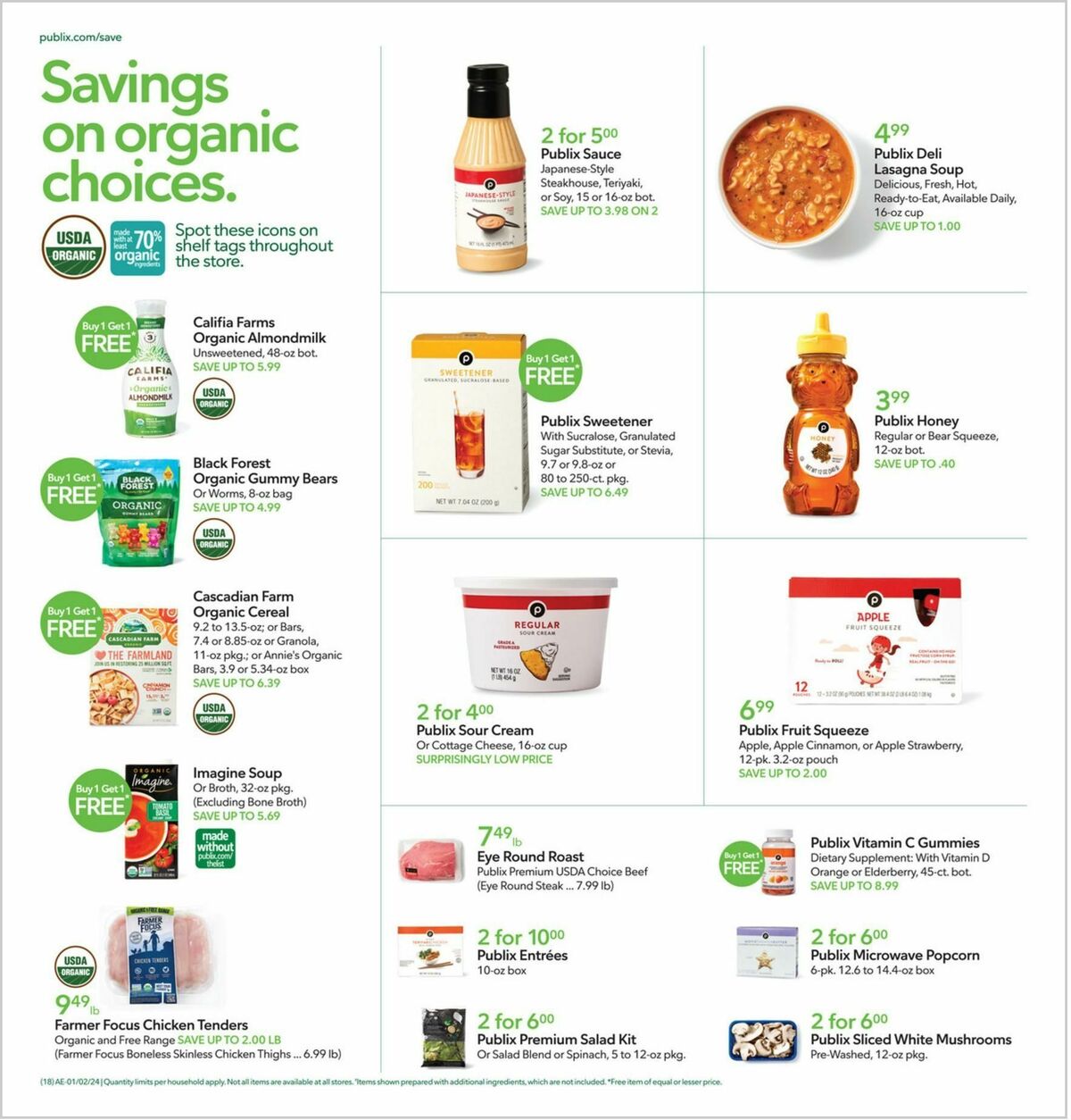 Publix Weekly Ad from January 2