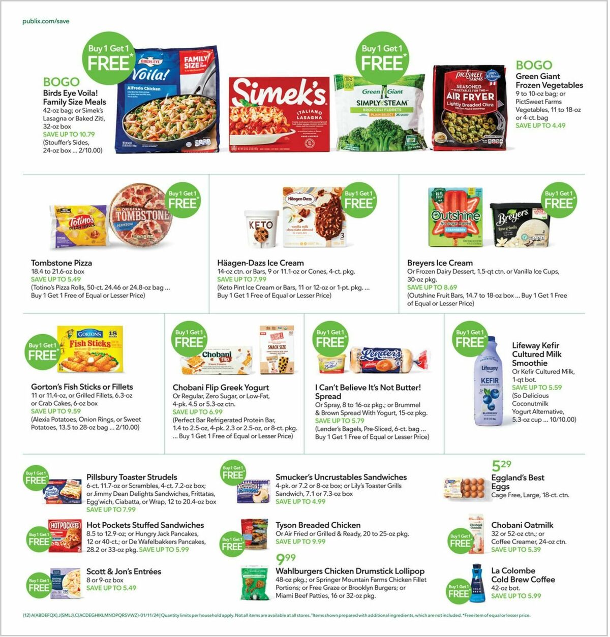 Publix Weekly Ad from January 10