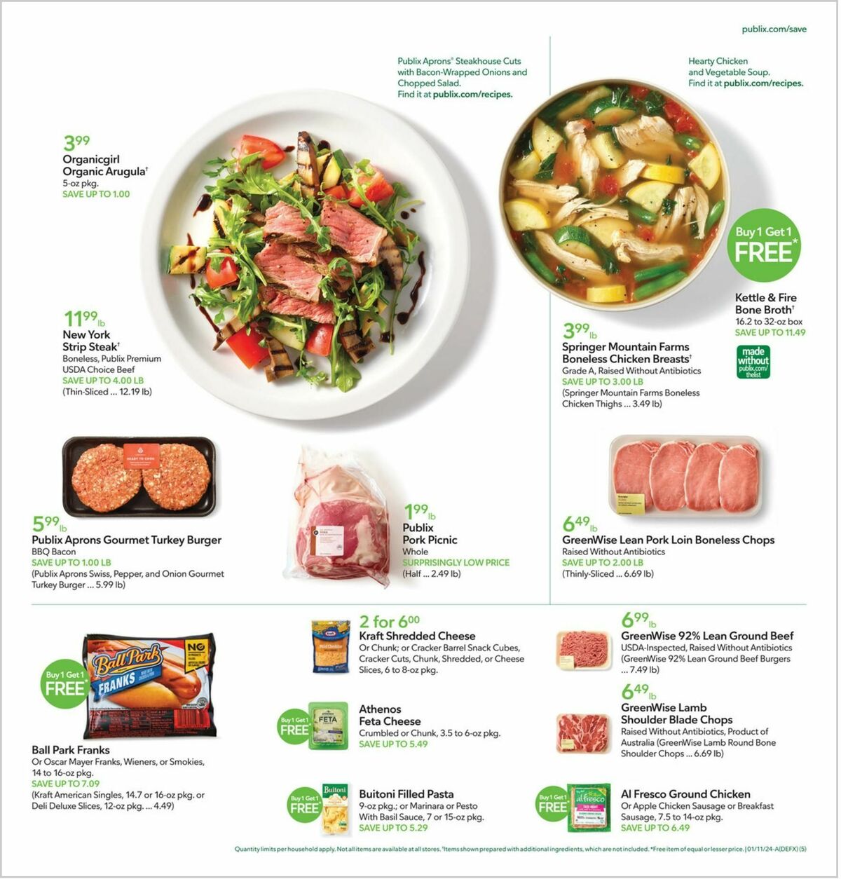 Publix Weekly Ad from January 10