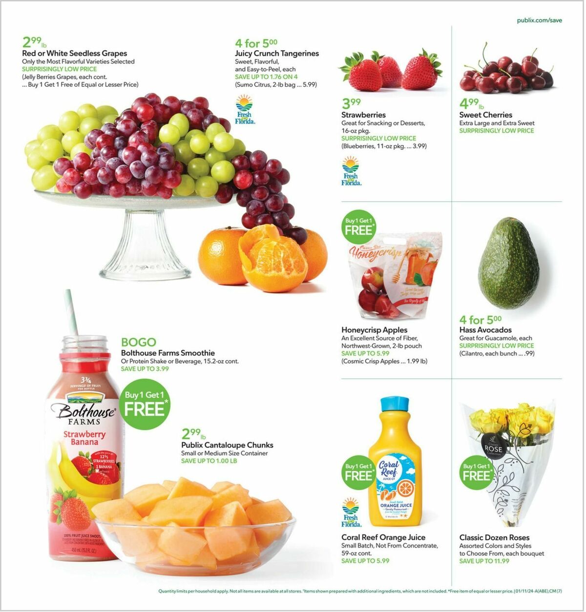 Publix Weekly Ad from January 10