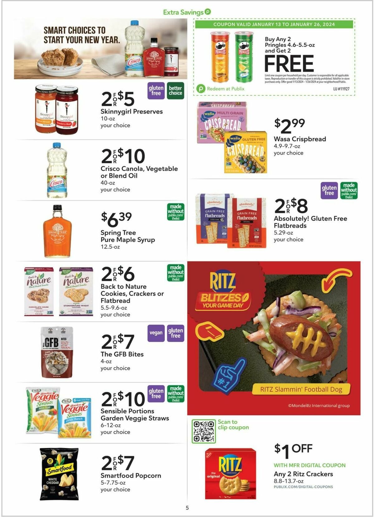 Publix Extra Savings Weekly Ad from January 13