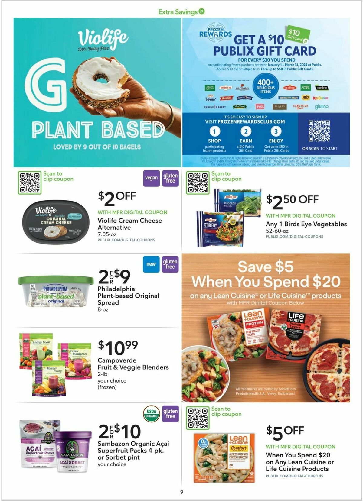 Publix Extra Savings Weekly Ad from January 13