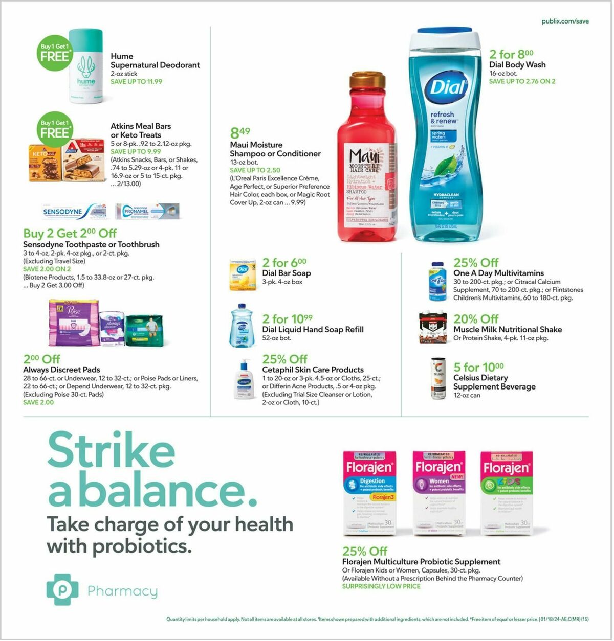 Publix Weekly Ad from January 17