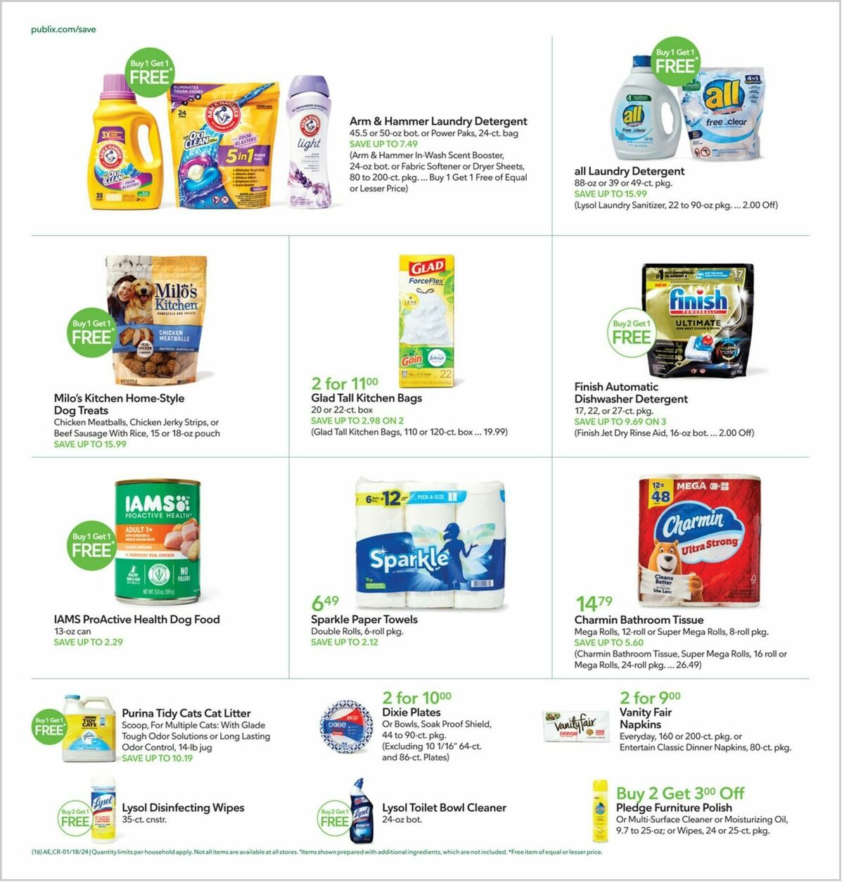 Publix Weekly Ad from January 17