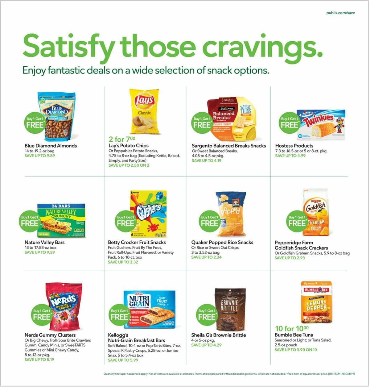 Publix Weekly Ad from January 17