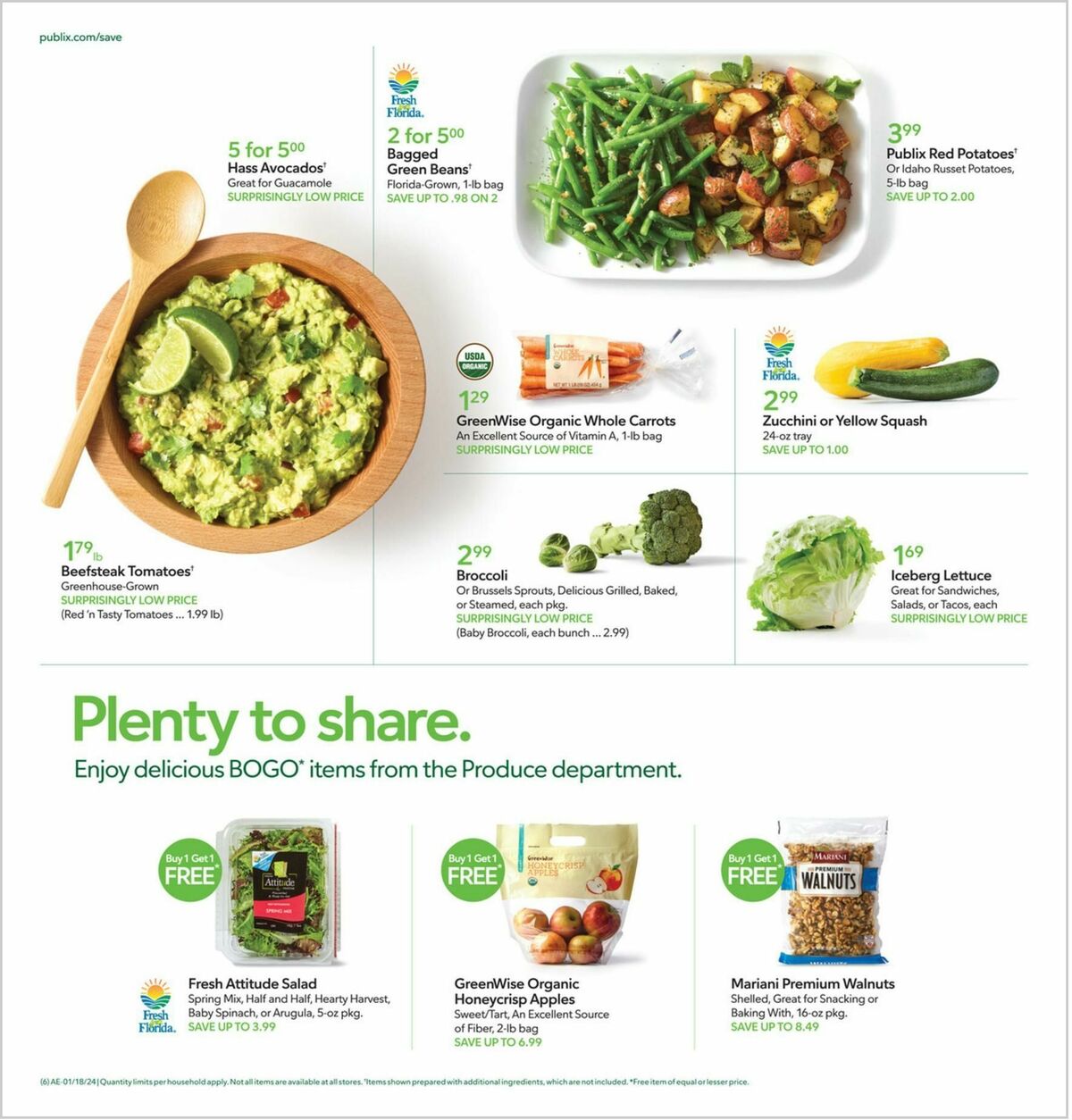 Publix Weekly Ad from January 17