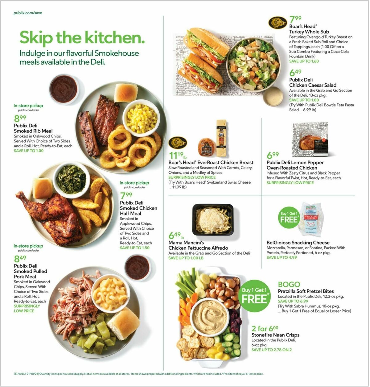 Publix Weekly Ad from January 17