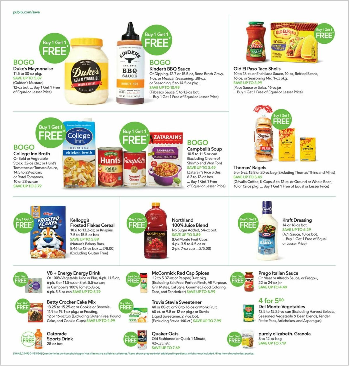 Publix Weekly Ad from January 24