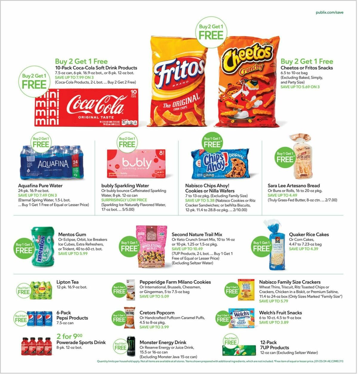 Publix Weekly Ad from January 24