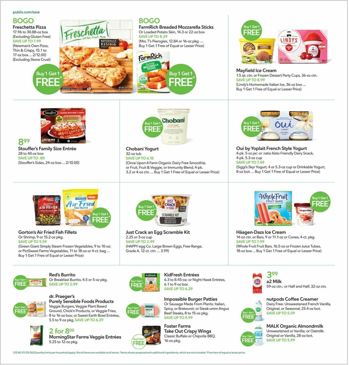 Publix Weekly Ad from January 24