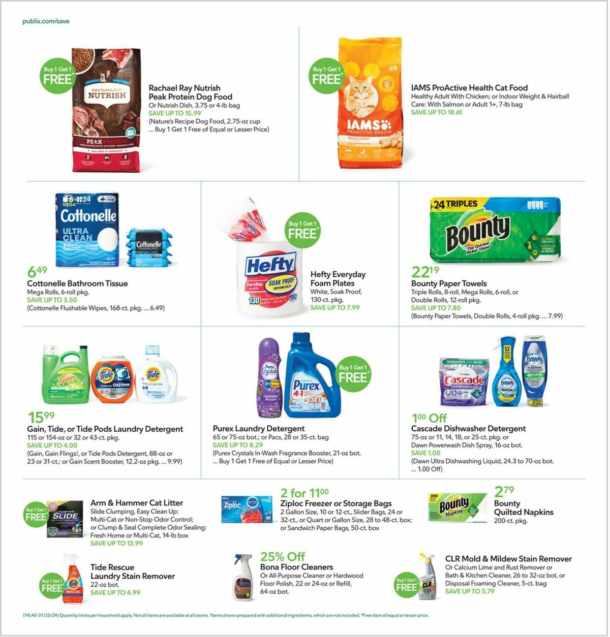 Publix Weekly Ad from January 24