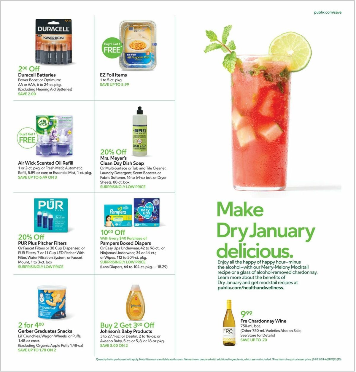 Publix Weekly Ad from January 24