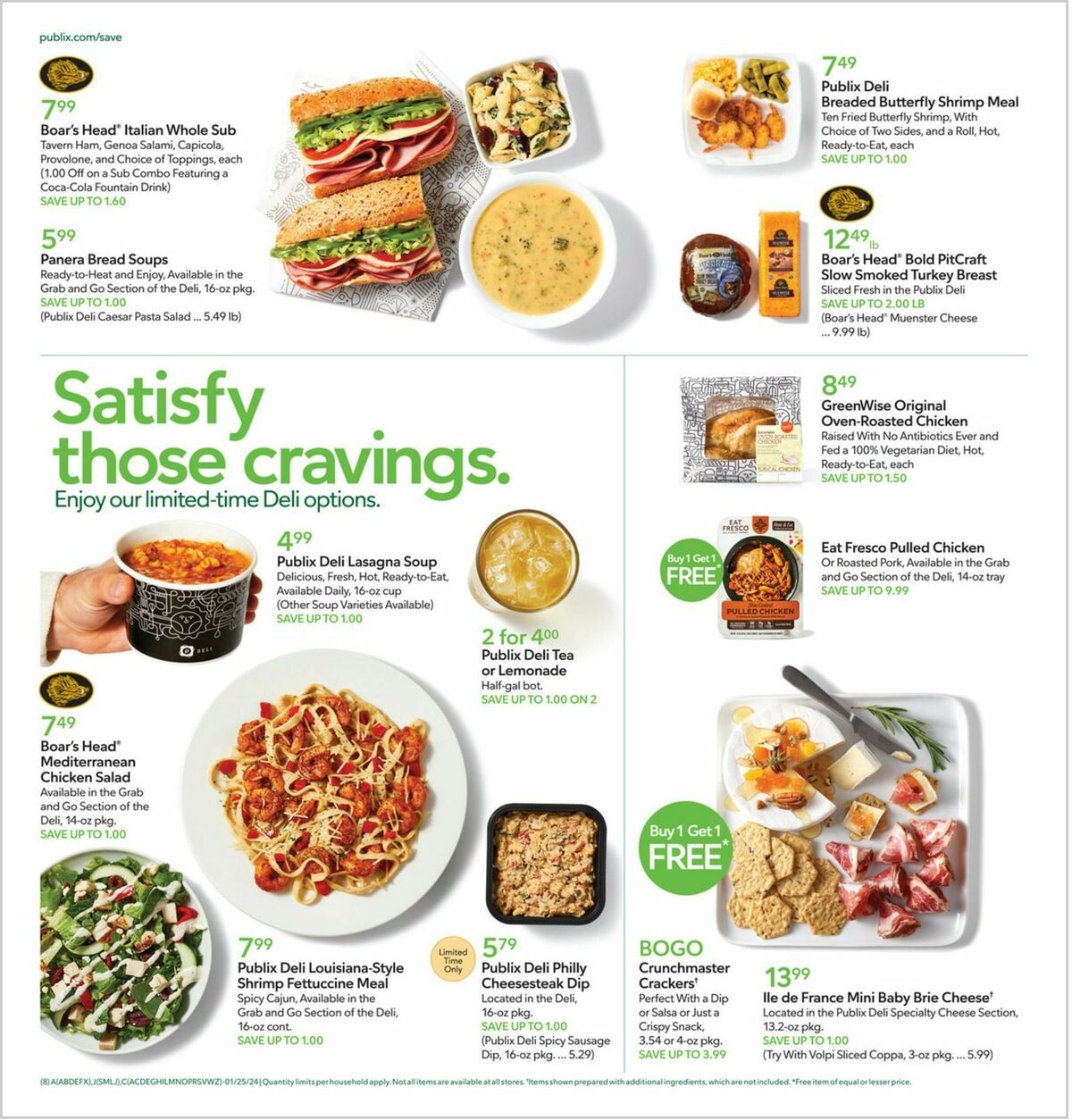 Publix Weekly Ad from January 24