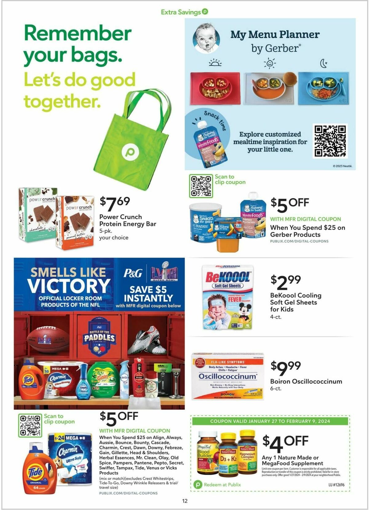 Publix Extra Savings Weekly Ad from January 27