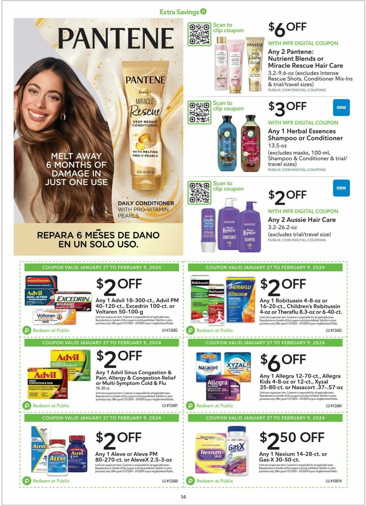 Publix Extra Savings Weekly Ad from January 27