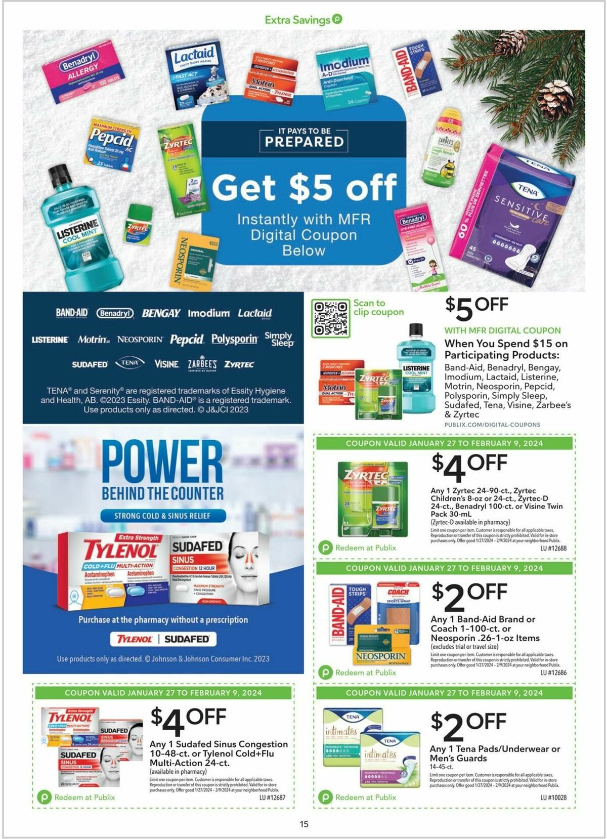 Publix Extra Savings Weekly Ad from January 27