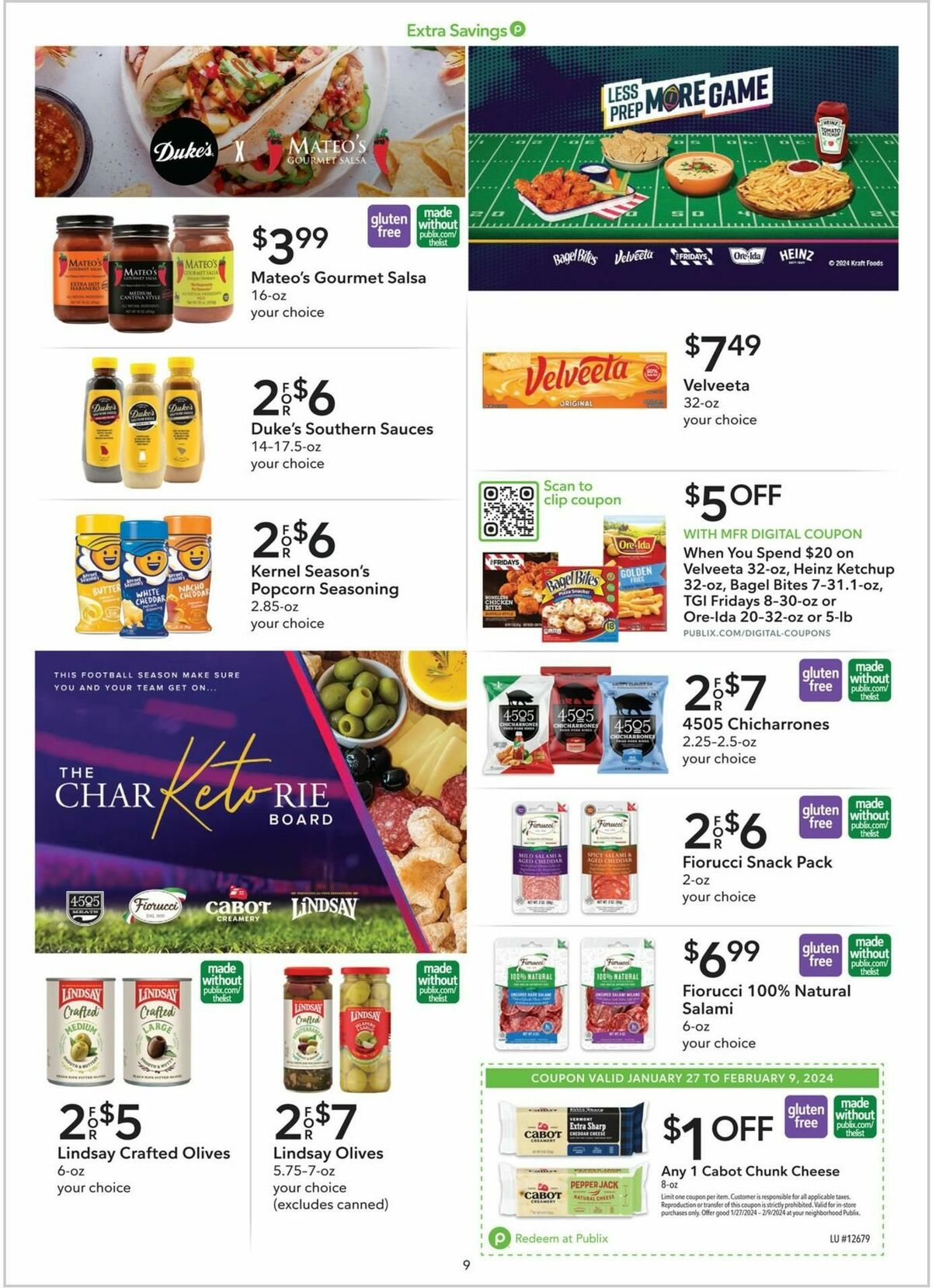 Publix Extra Savings Weekly Ad from January 27