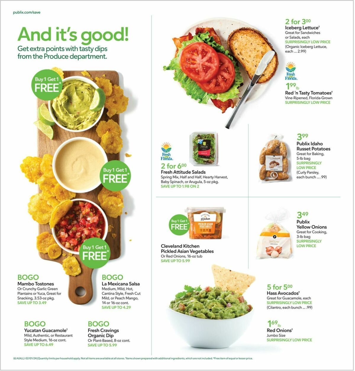 Publix Weekly Ad from January 31