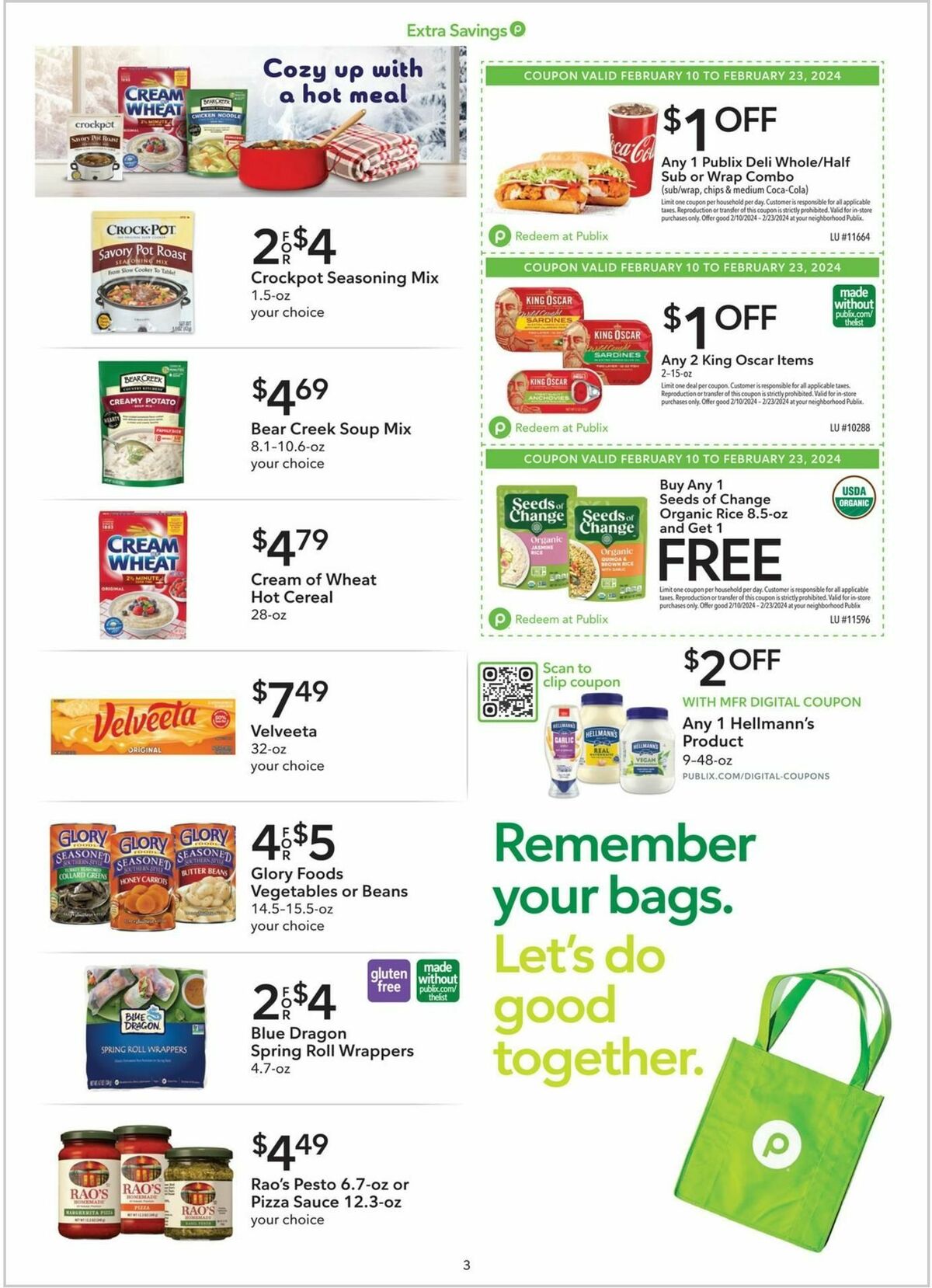 Publix Extra Savings Weekly Ad from February 10