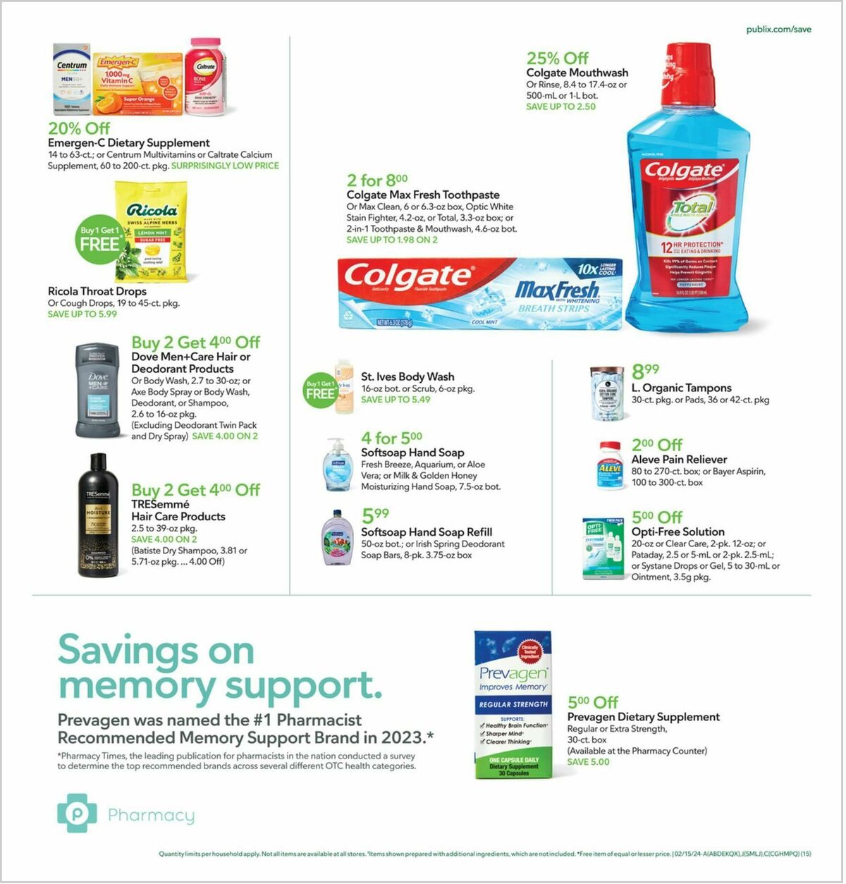 Publix Weekly Ad from February 14