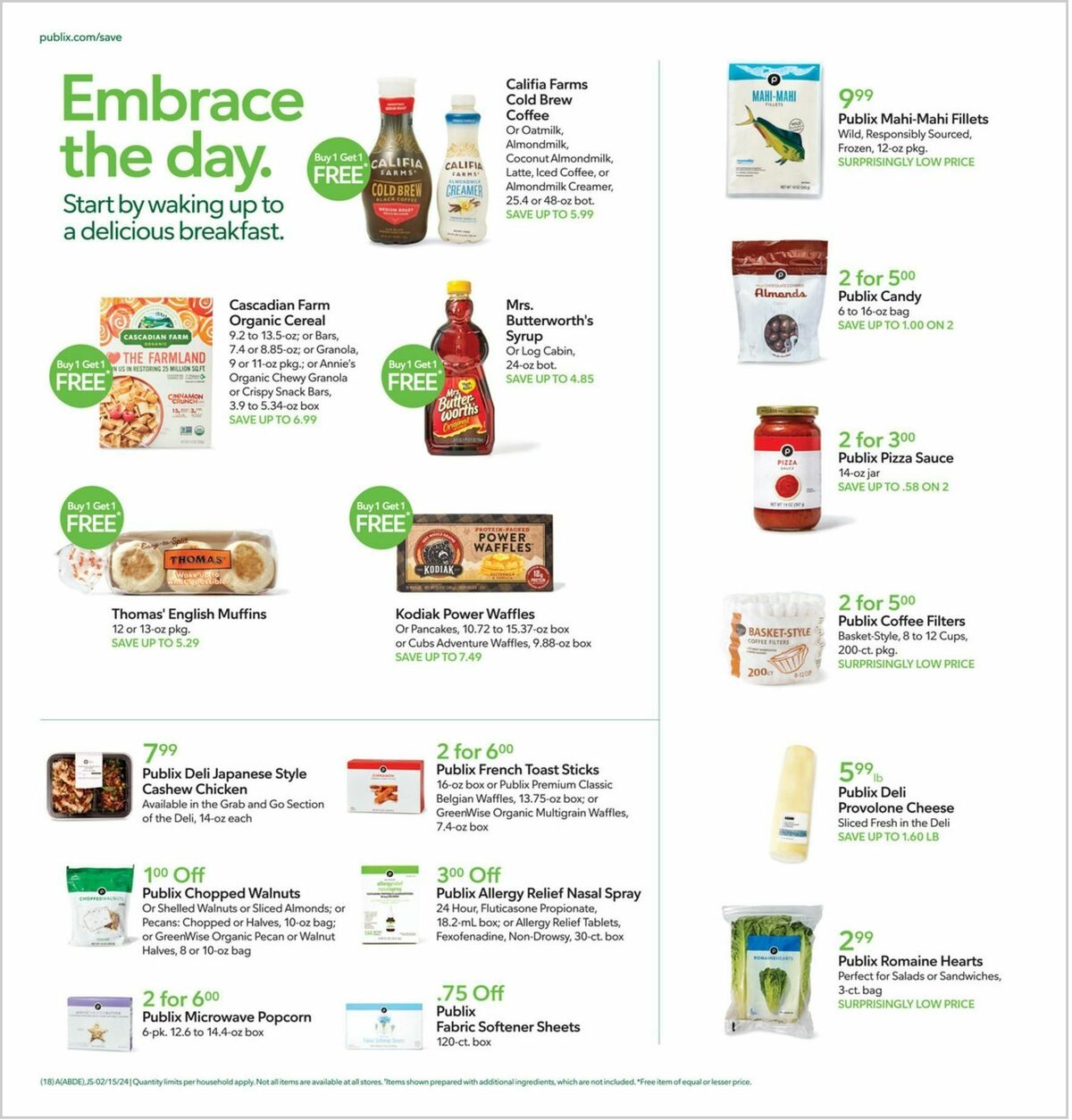 Publix Weekly Ad from February 14