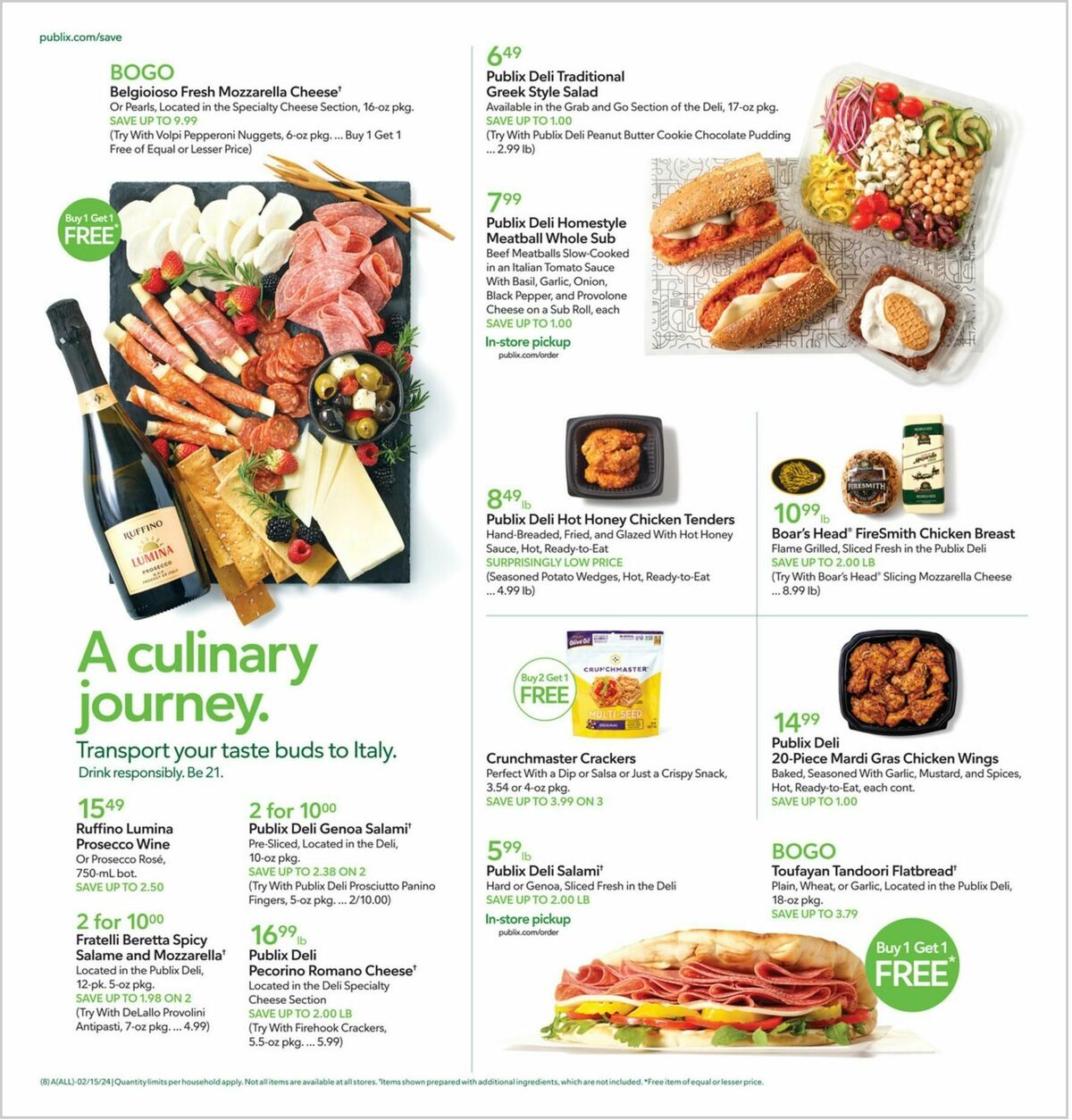 Publix Weekly Ad from February 14