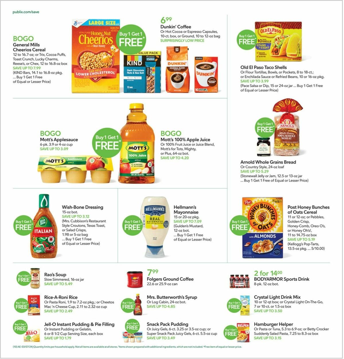 Publix Weekly Ad from March 6