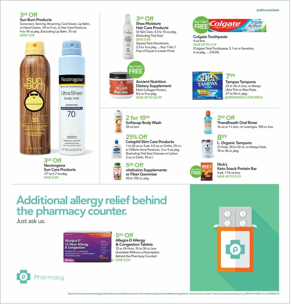 Publix Weekly Ad from March 6