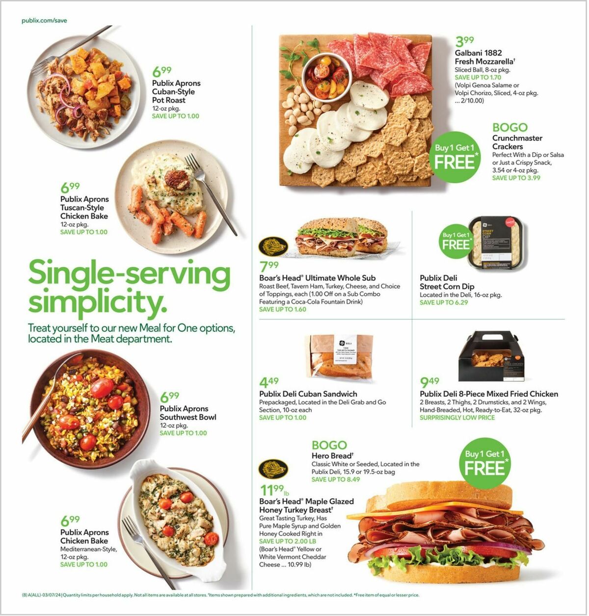 Publix Weekly Ad from March 6