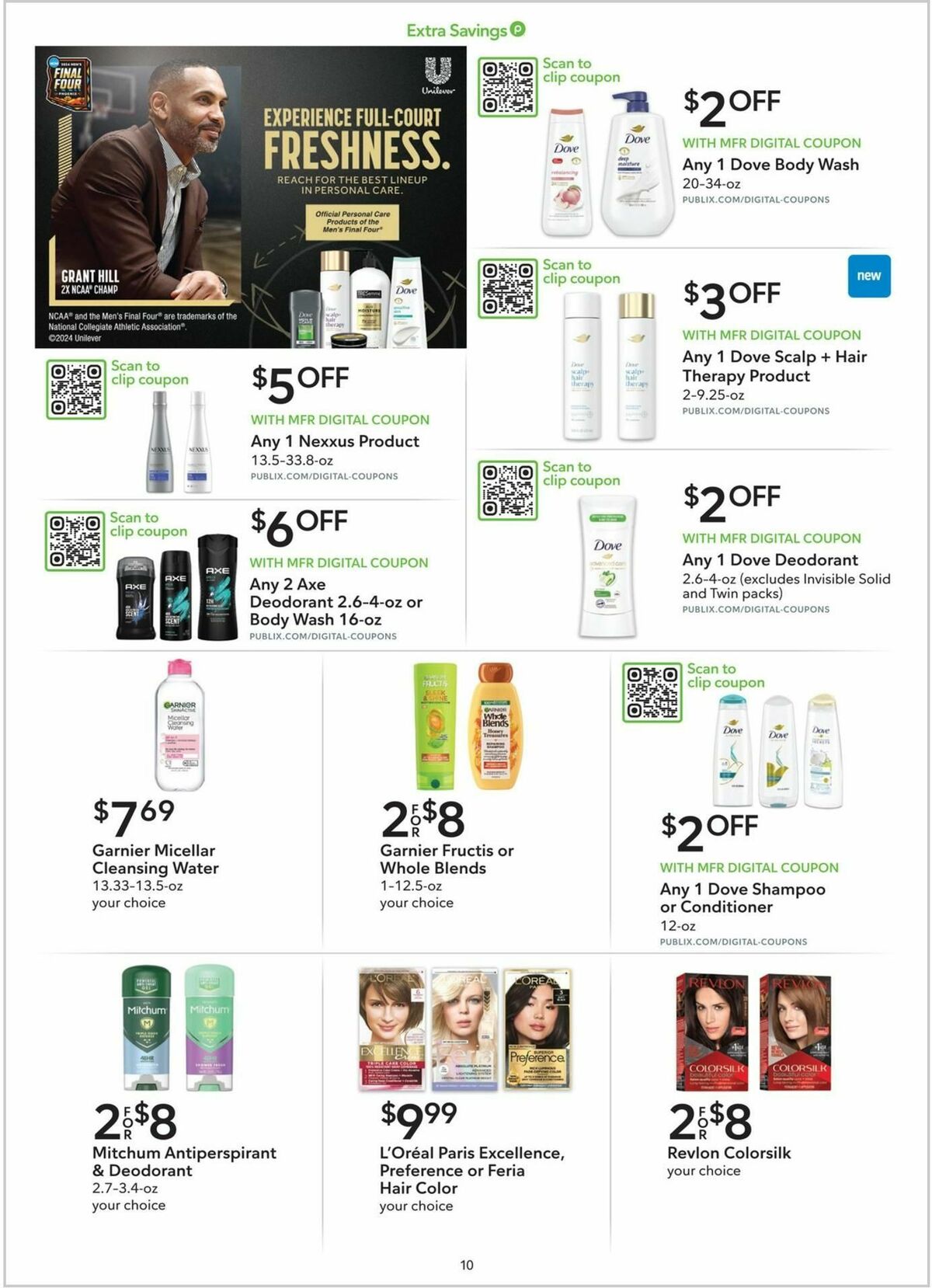 Publix Extra Savings Weekly Ad from March 9