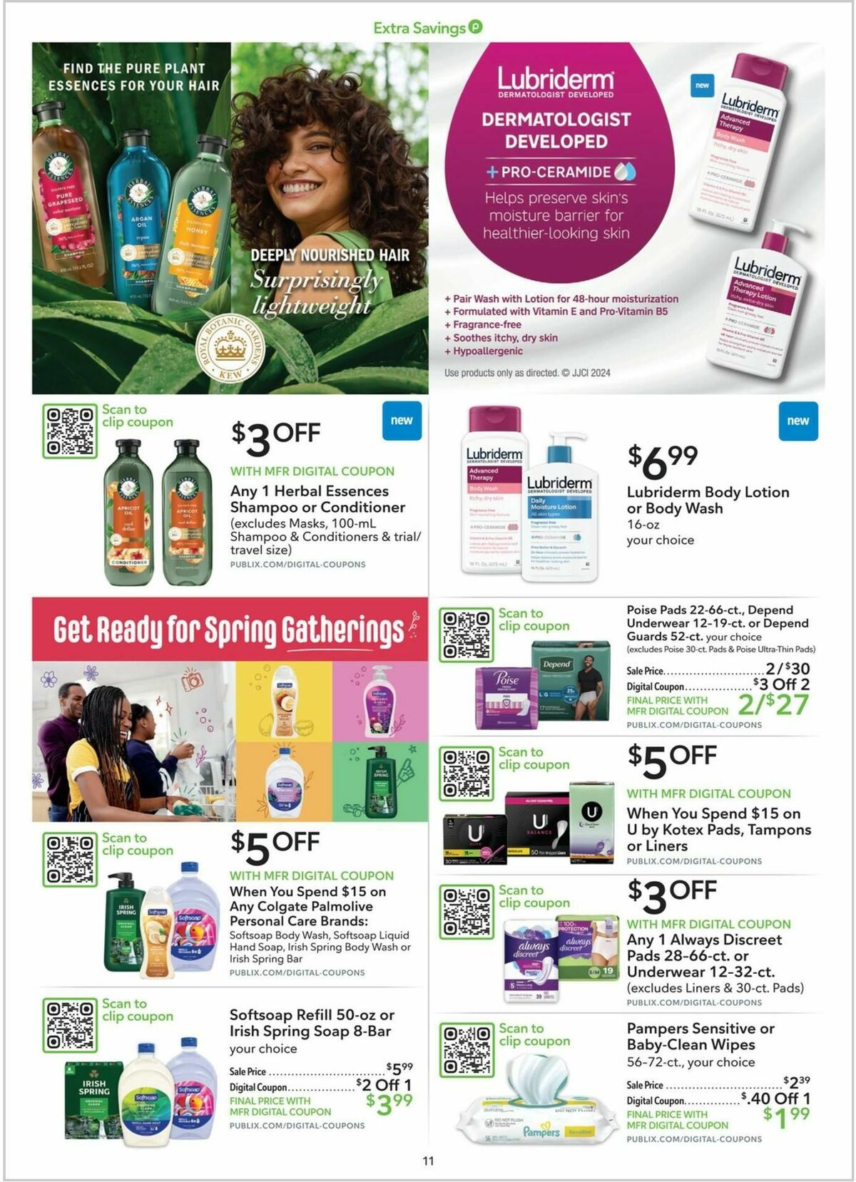 Publix Extra Savings Weekly Ad from March 9