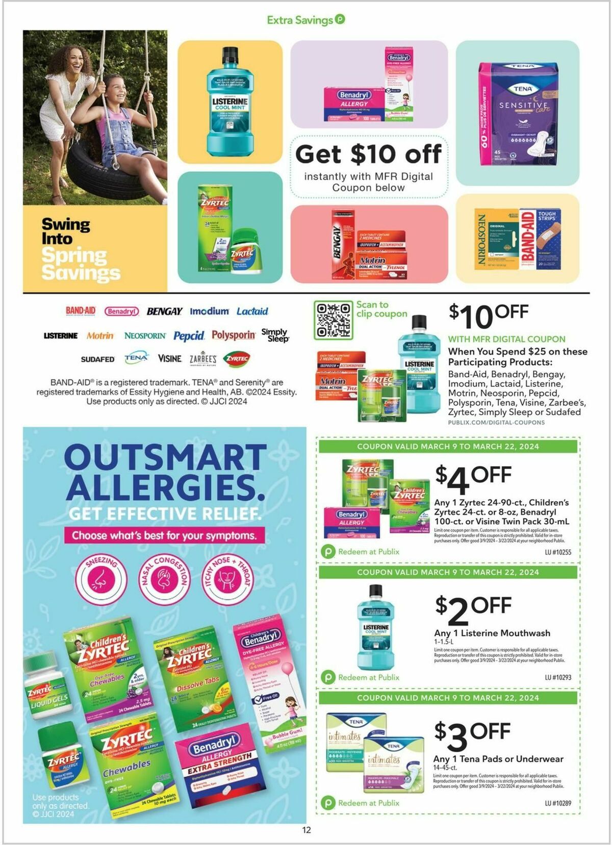 Publix Extra Savings Weekly Ad from March 9