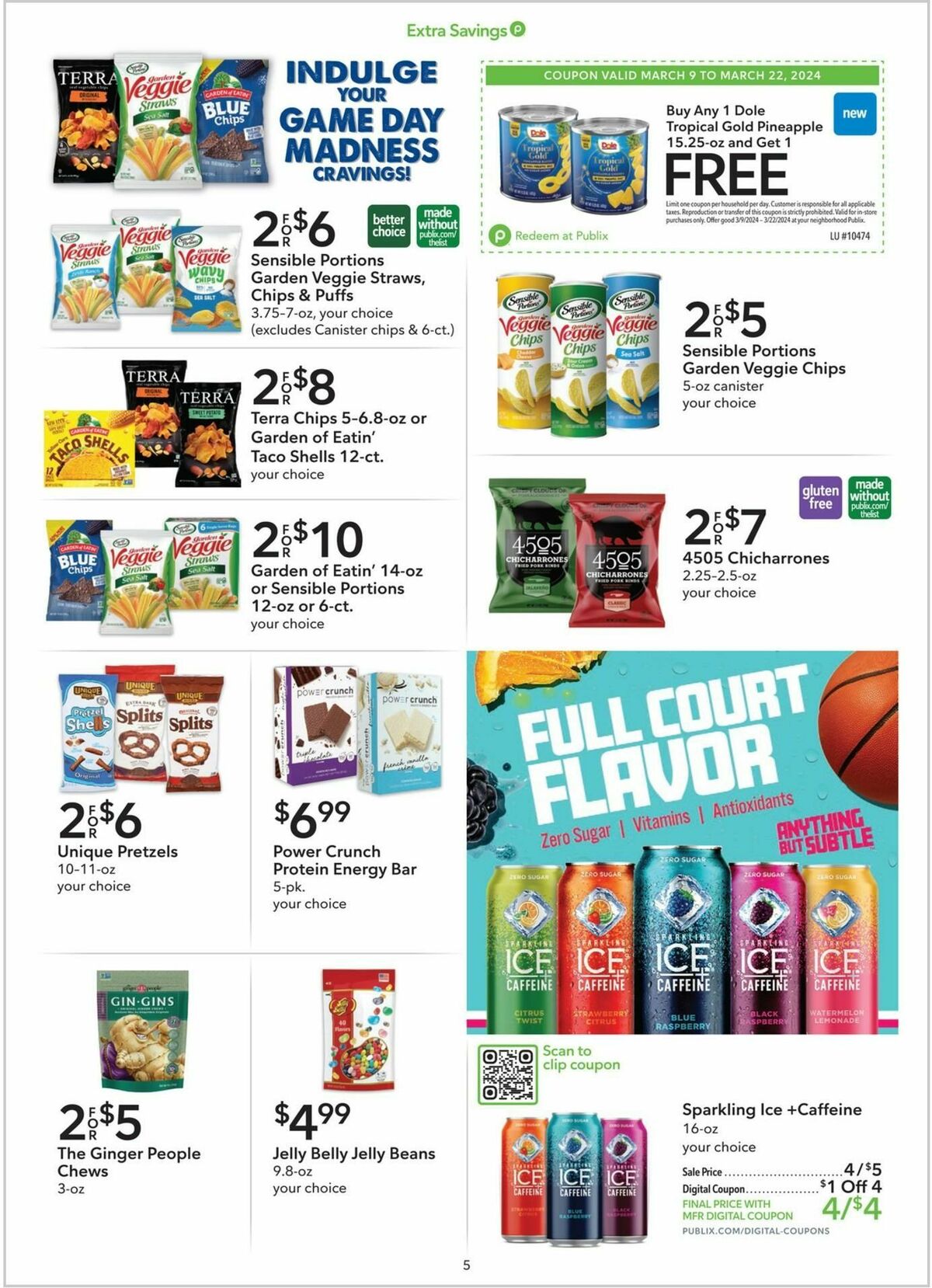 Publix Extra Savings Weekly Ad from March 9